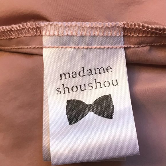 Anthropology Soft Pink Madame ShouShou Raincoat - Size Small - Picture 10 of 13